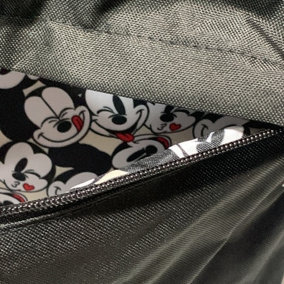 Disney Mickey Mouse Insulated Cooler Backpack 24 Can Capacity Black NWT - Picture 6 of 14